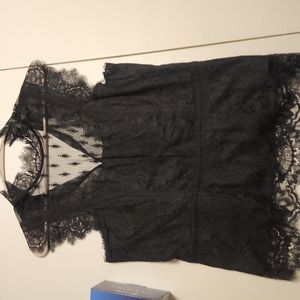 Black Dress Top (Vintage)